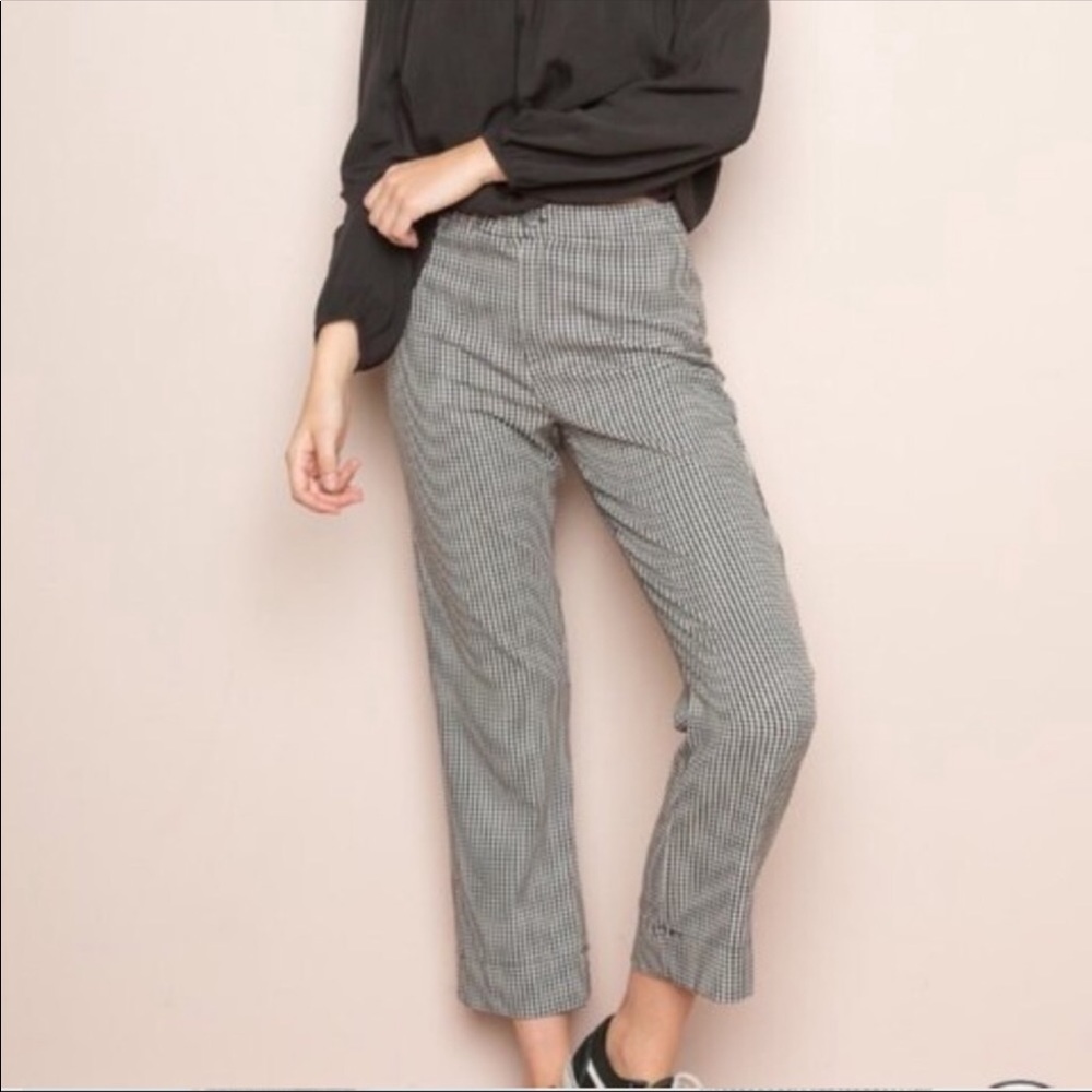 Brandy Gingham Tilden  pants